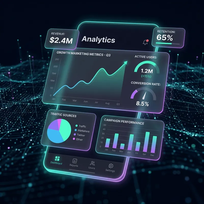 Mobile Analytics Interface