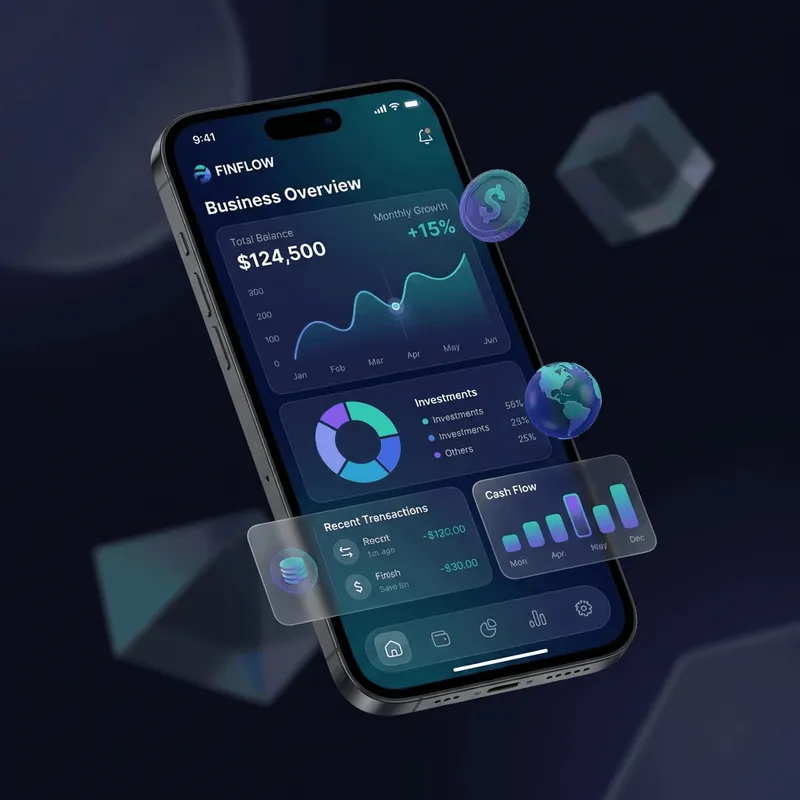 Premium Mobile App interface
